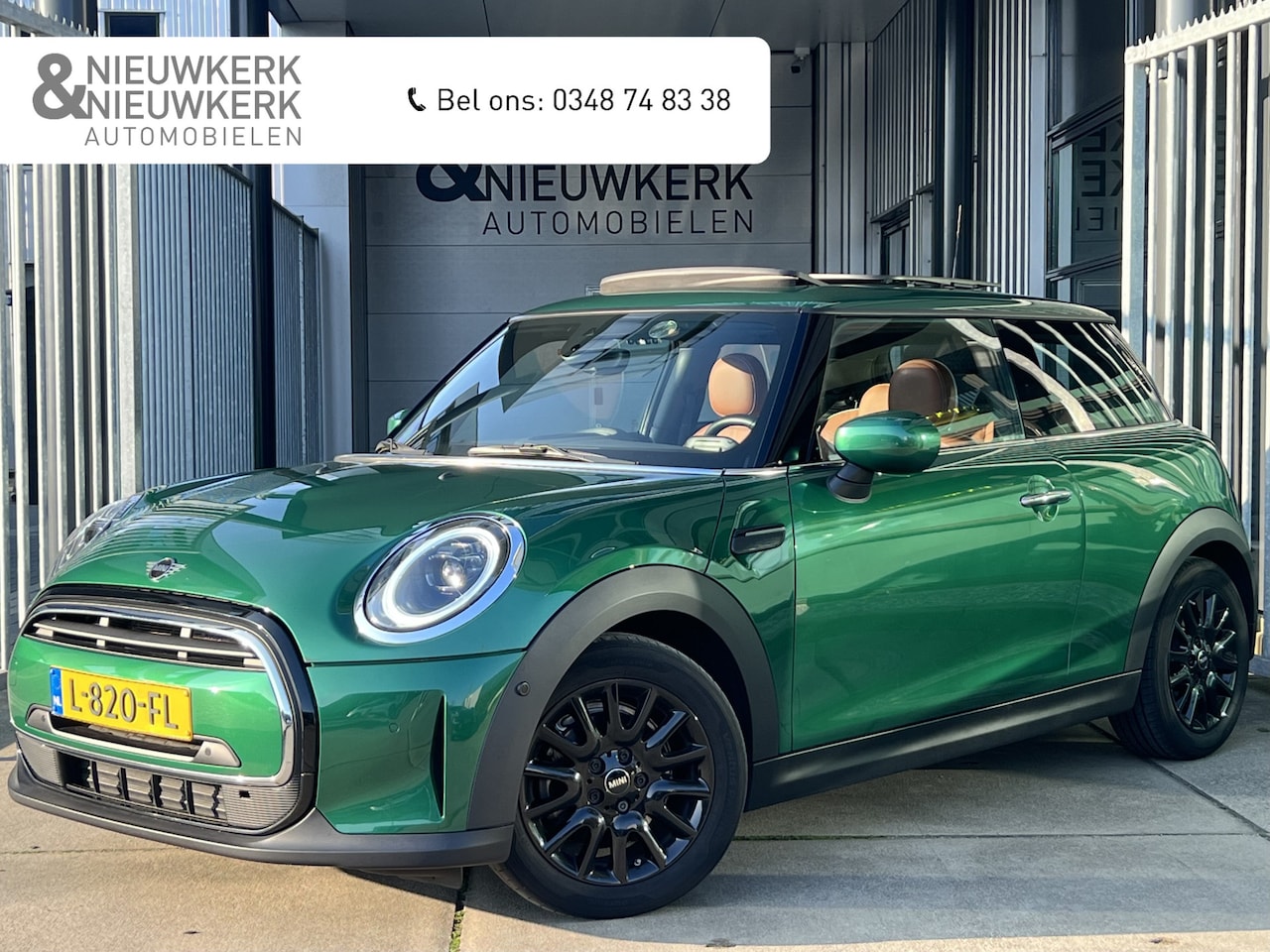 MINI One - Mini 1.5 Classic | AUTOMAAT | LEDER | SCHUIF/KANTELDAK | CARPLAY/ANDROID | CAMERA | NAVI | - AutoWereld.nl