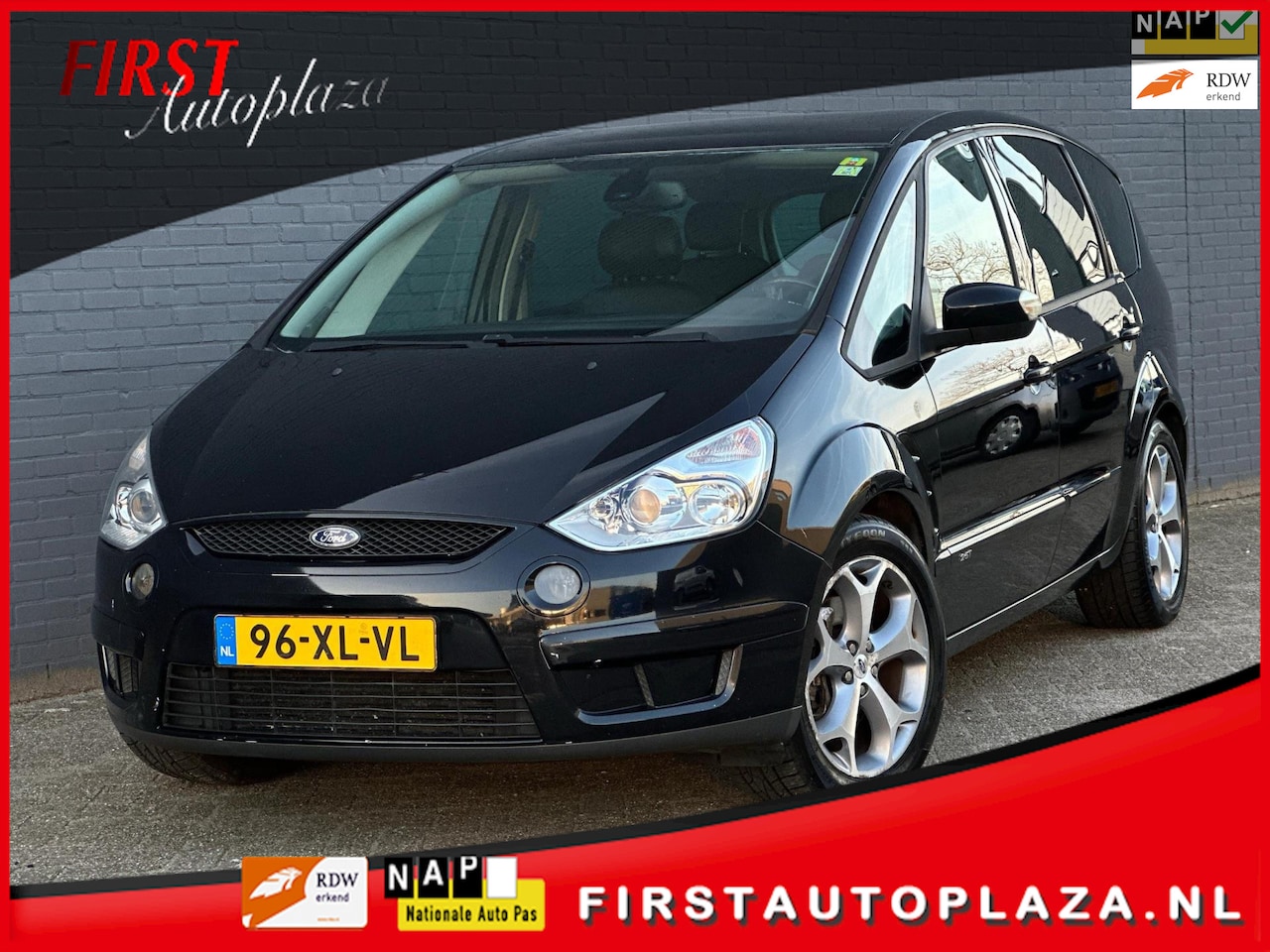 Ford S-Max - 2.5-20V Turbo 7-PERSOONS NAVI/6-BAK/CRUISE/AIRCO | NETTE AUTO ! - AutoWereld.nl