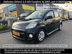 Daihatsu Sirion 2 - 1.3-16V Comfort, APK 2026 Wij werken uitsluitend op afspraak, elke dag van 9:00-21:00 via