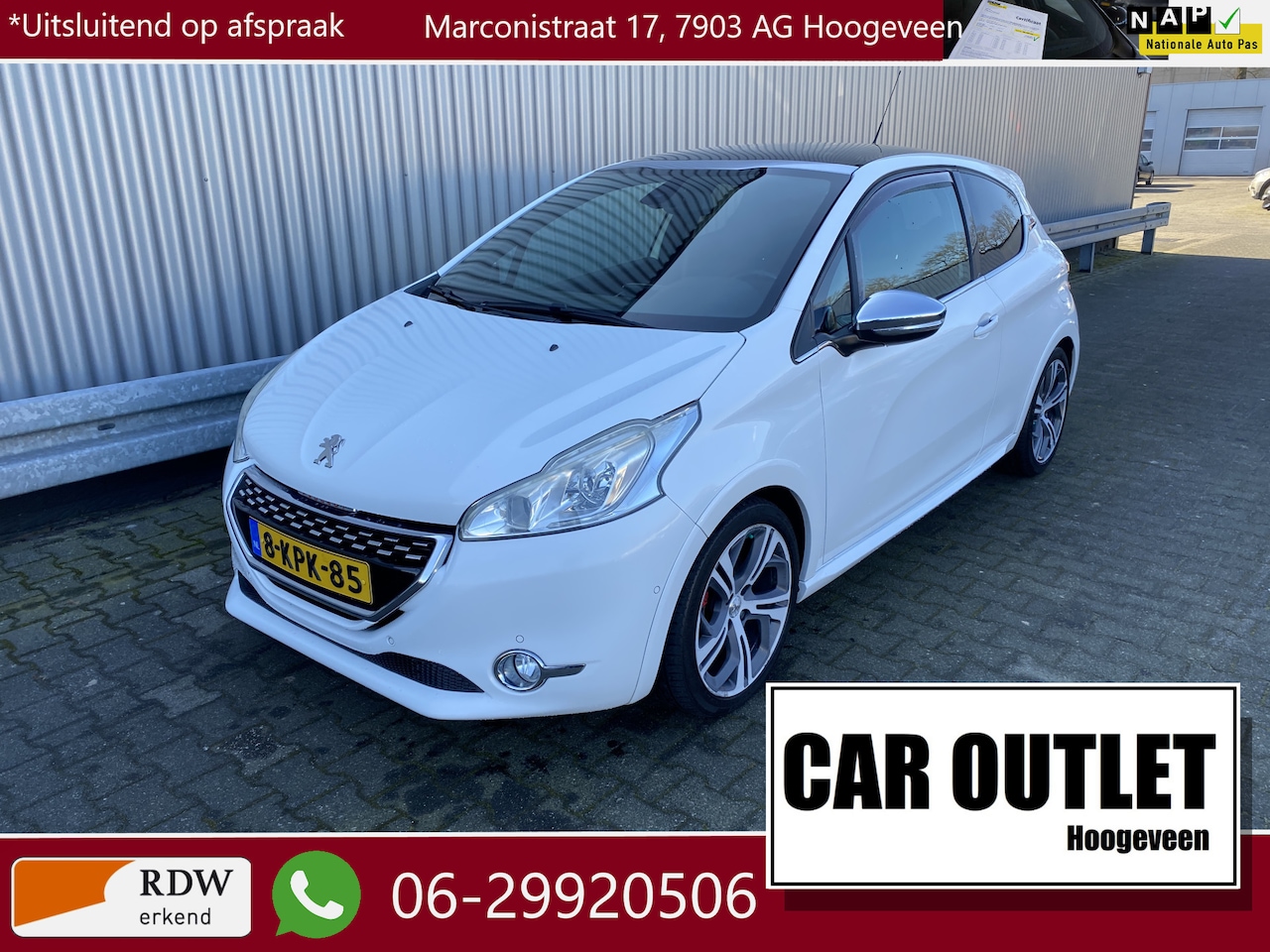 Peugeot 208 - 1.6 THP GTi Leer/Alc, Clima, CC, Pano, Navi, BlueTooth, JBL Audio, LM, nw. APK – Inruil Mo - AutoWereld.nl