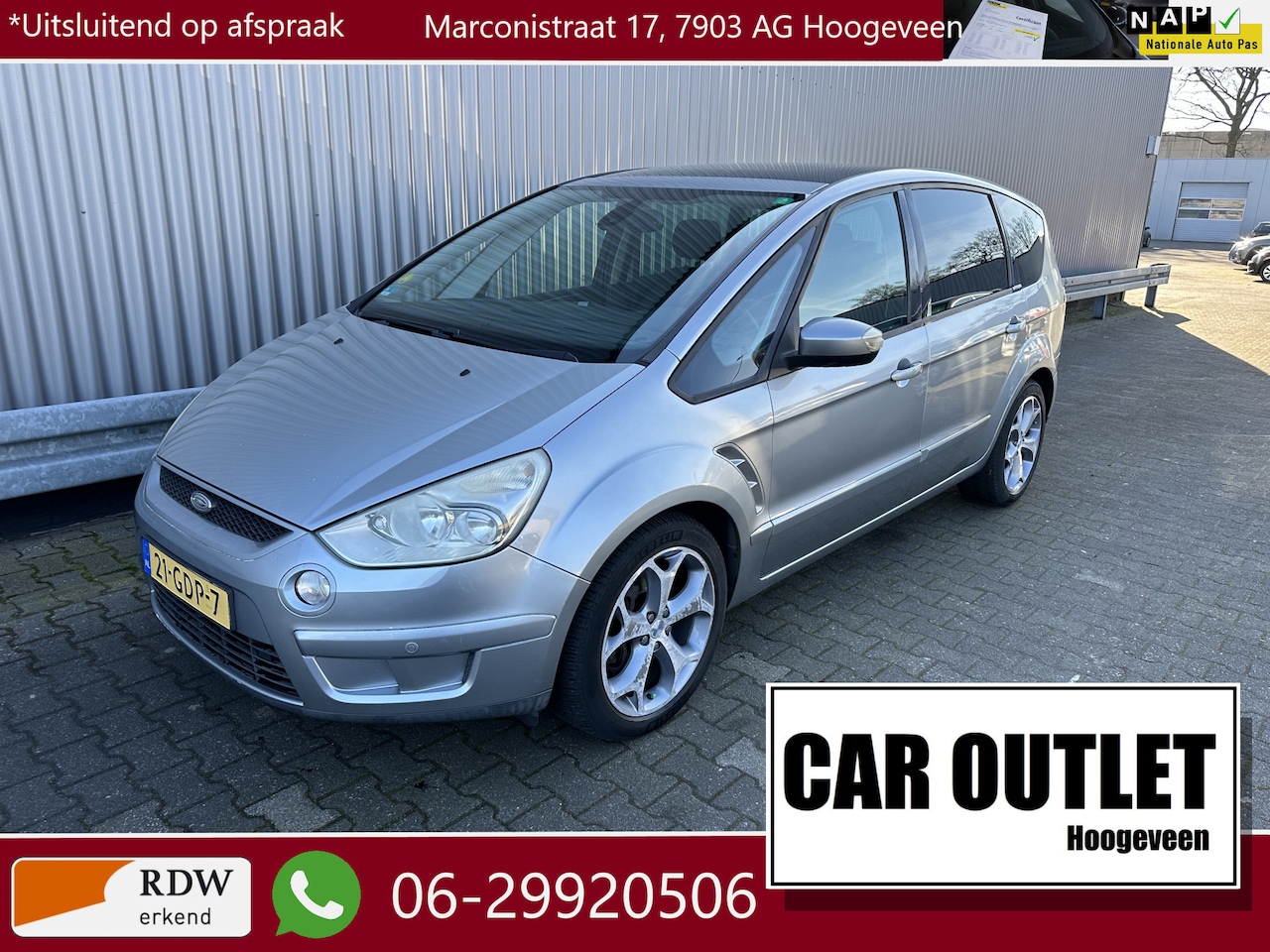 Ford S-Max - 2.5-20V Turbo Pano Clima LM Nw APK --Inruil Mogelijk-- - AutoWereld.nl