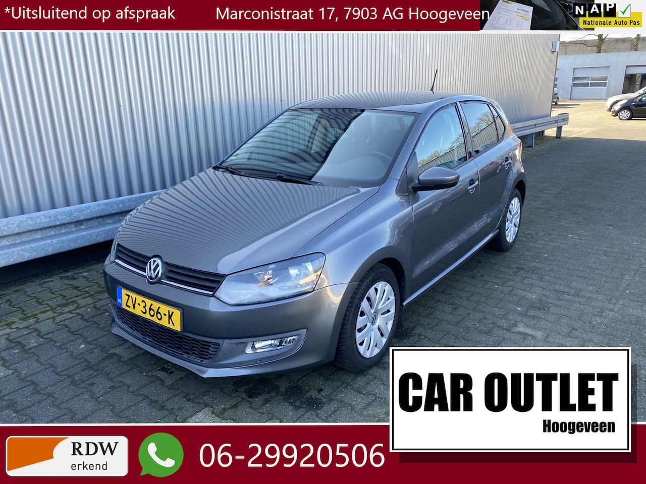 Volkswagen Polo - 1.2-12V Comfortline 1.2-12V Comfortline 5-Drs, A/C, CC, Stoelvw, Apple/Android Carplay, PDC, nw. APK – Inruil - AutoWereld.nl