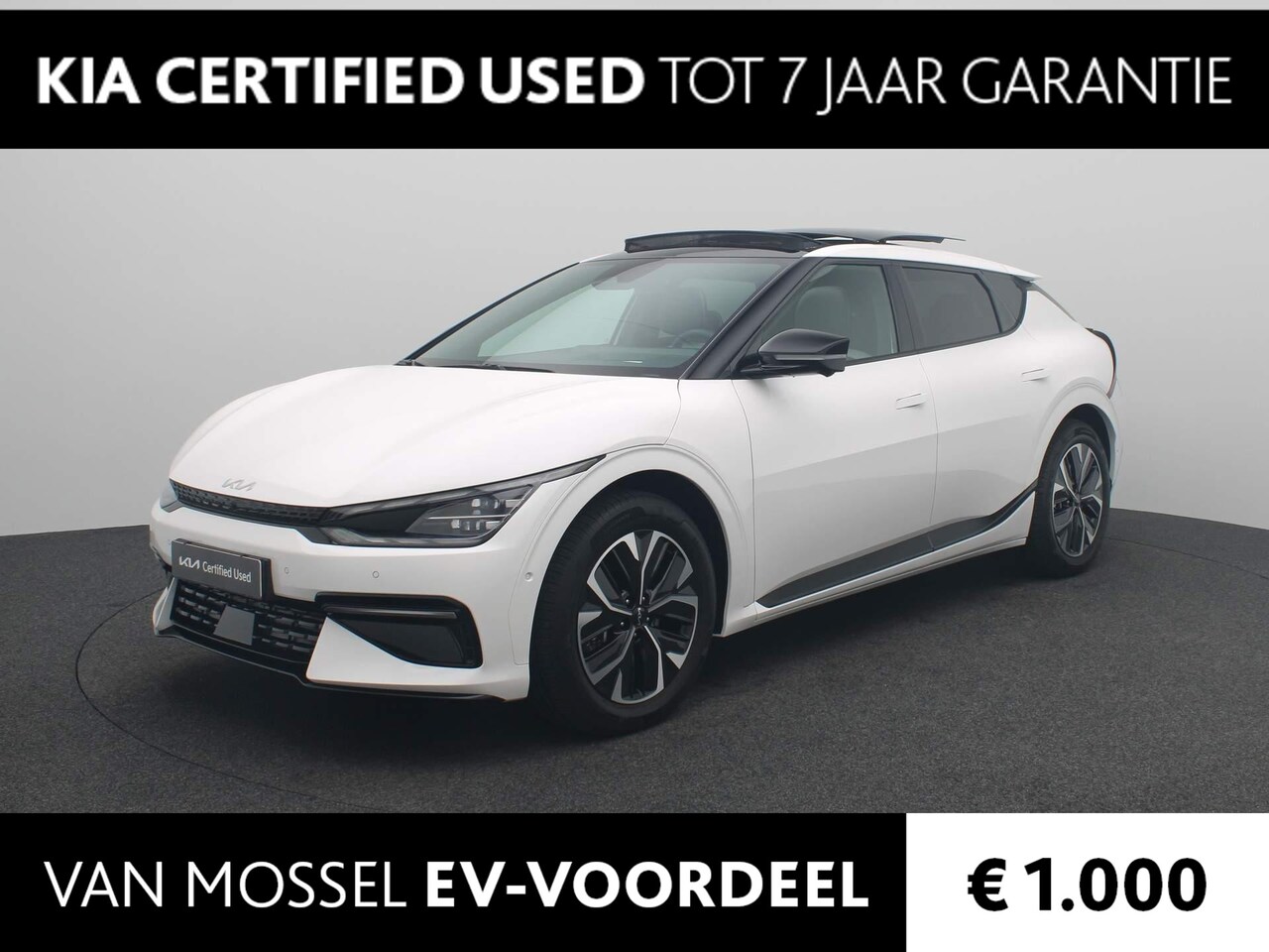 Kia EV6 - GT-Line 77.4 kWh | LED | Stoelverwarming | Panoramadak | Apple Carplay - Android Auto - AutoWereld.nl