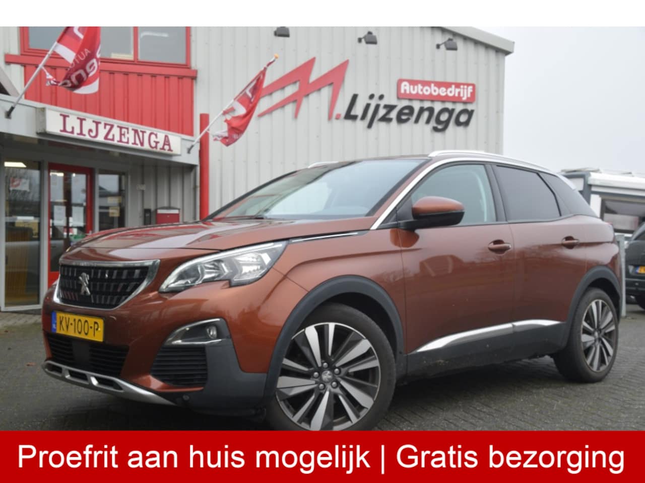 Peugeot 3008 - 1.2 PureTech Première Navi | Pano | Camera | Trekhaak | 19 inch | Getint glas | Keyless - AutoWereld.nl