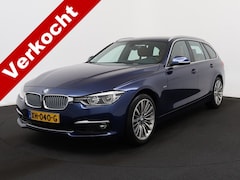 BMW 3-serie Touring - 318i Luxury Edition, automaat, full options, leder, navigatie, blauw metallic