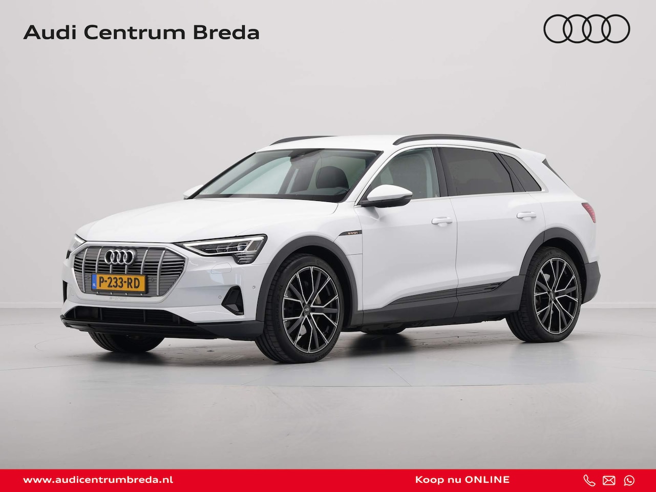 Audi e-tron - 50 quattro edition 71 kWh Navigatie Alcantara Side Assist 22'' Lm Velgen 60 - AutoWereld.nl