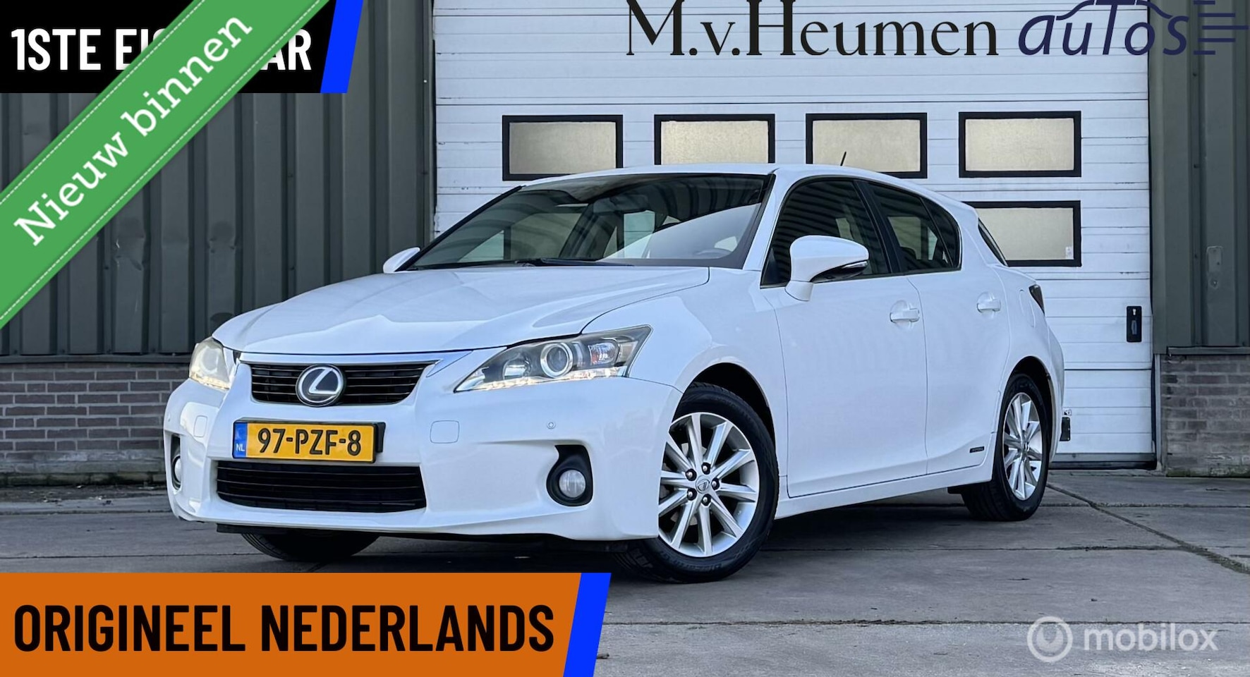 Lexus CT 200h - Origineel Nederlands 1STE Eigenaar Parelmoer Dealer Onderhouden - AutoWereld.nl