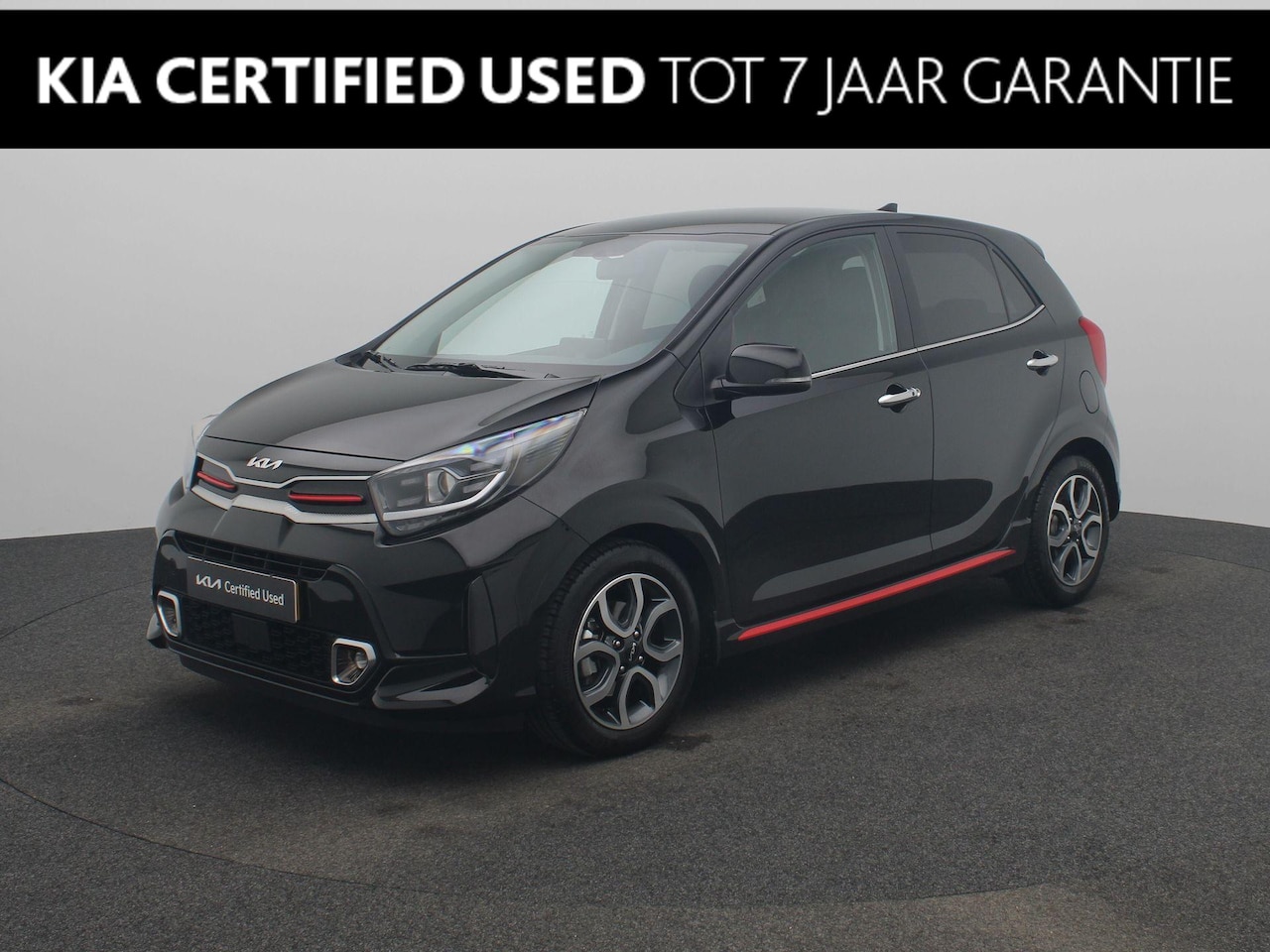 Kia Picanto - 1.0 DPi GT-Line Leder | Clima | Navi | Camera | Cruise - AutoWereld.nl