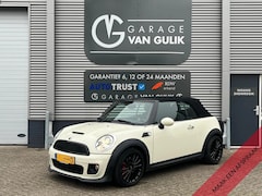 MINI Cabrio - 1.6 122PK Cooper Chili JCW Clima, Cruise, Navi, Panodak, Leder/Stof, Bluetooth, Stoelverw.