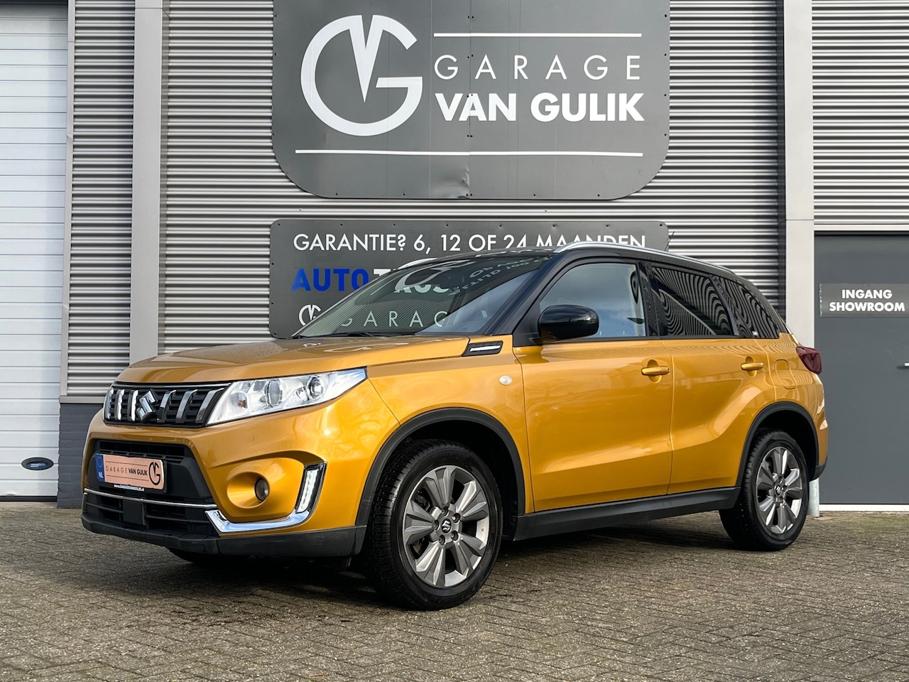 Suzuki Vitara - 1.0 111PK TwoTone,Navi,Clima,Cruise,Isofix,Stoelverw,ElektrRamenV+A,Stuurbed,LED,Bluetooth - AutoWereld.nl