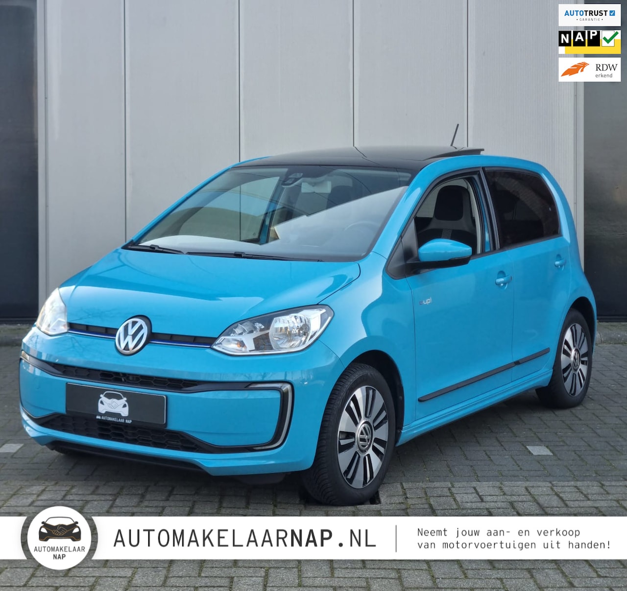 Volkswagen e-Up! - E-up! / Panoramadak / Camera / Stoel verwarming / Luxe uitvoering / - AutoWereld.nl