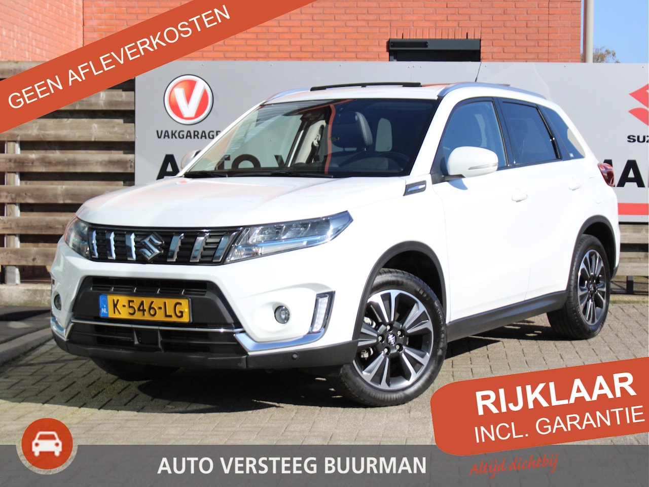 Suzuki Vitara - 1.4 Boosterjet 143PK Style Smart Hybrid AllGrip Dealer Onderhouden, 1e eigenaar, Panoramad - AutoWereld.nl