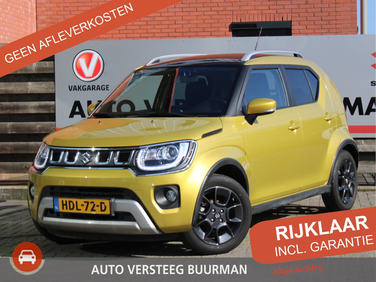 Suzuki Ignis - 1.2 86PK Smart Hybrid Style Navigatie, Cruise Control, Climate Control, Stoelverwarming, A - AutoWereld.nl