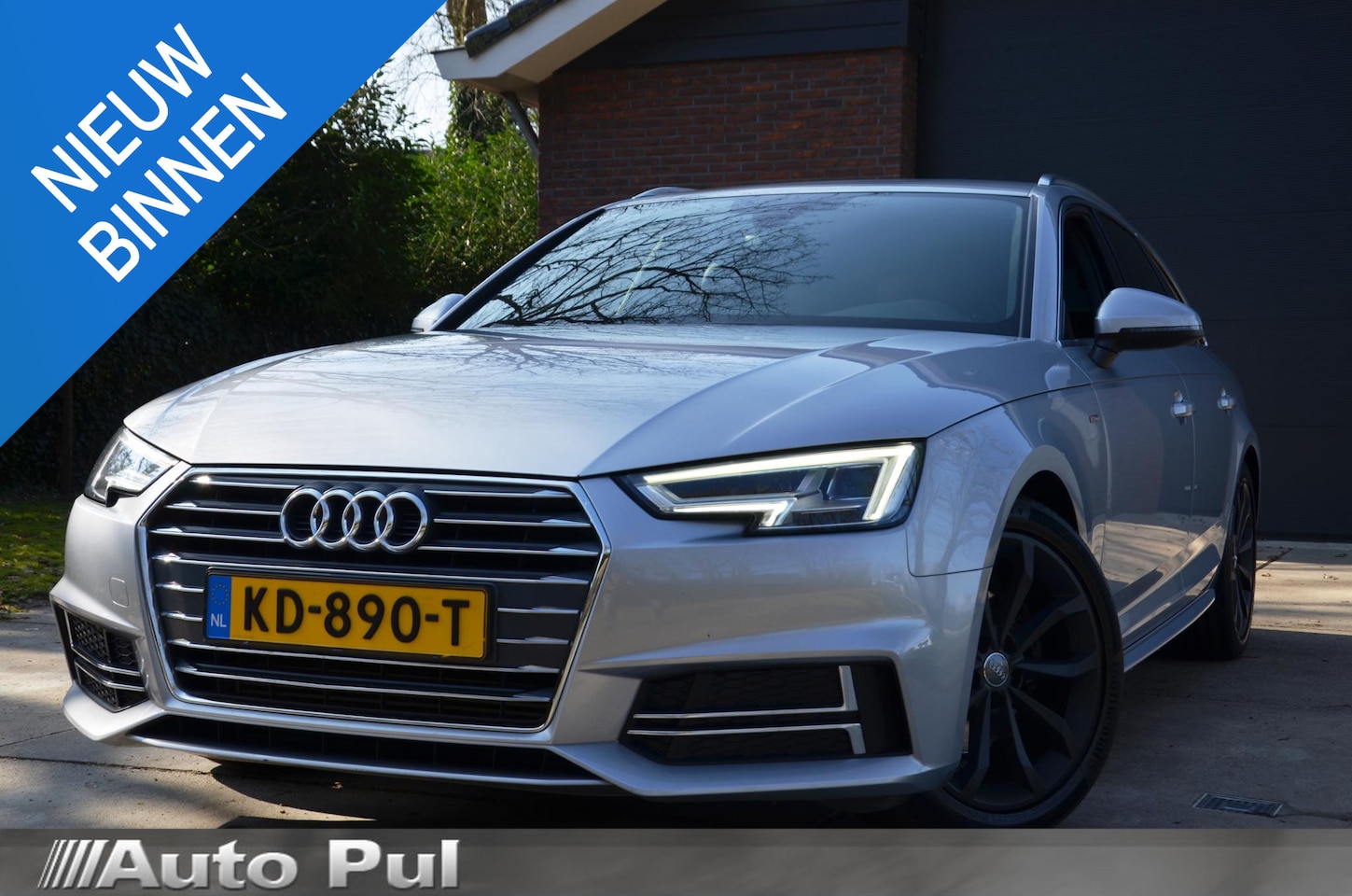 Audi A4 Avant - 2.0 TFSI ultra Sport S Line Navi/Pdc/Ecc/Led/lichtmetalen velgen 18"/extra getint glas - AutoWereld.nl