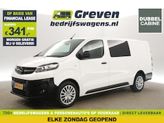 Opel Vivaro - 2.0 CDTI L3H1 | Dubbele Cabine | 6 Persoons | Airco Cruise 360Camera Carplay Navi PDC Trek