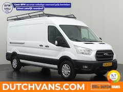 Ford Transit - 2.0TDCI 130PK L3H2 | Imperiaal | Trekhaak | Navigatie | Camera | 3-Persoons | Airco | Crui