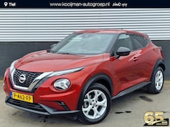 Nissan Juke - 1.0 DIG-T Tekna Automaat Incl: Apple CarPlay/Android Auto, Parkeerhulpcamera + sensoren, M