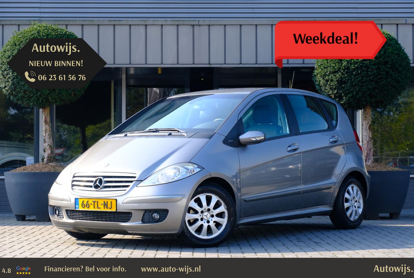 Mercedes-Benz A-klasse - 160 CDI Elegance|Nette staat|Leder|AUT - AutoWereld.nl