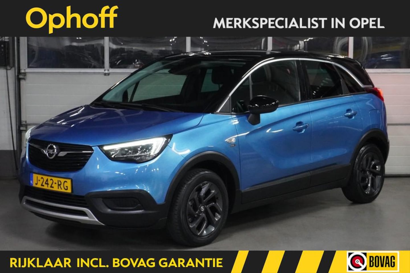 Opel Crossland X - 1.2 120 Jaar Edition / Zwart dak / PDC / LED / Navi / Airco/ DAB - AutoWereld.nl