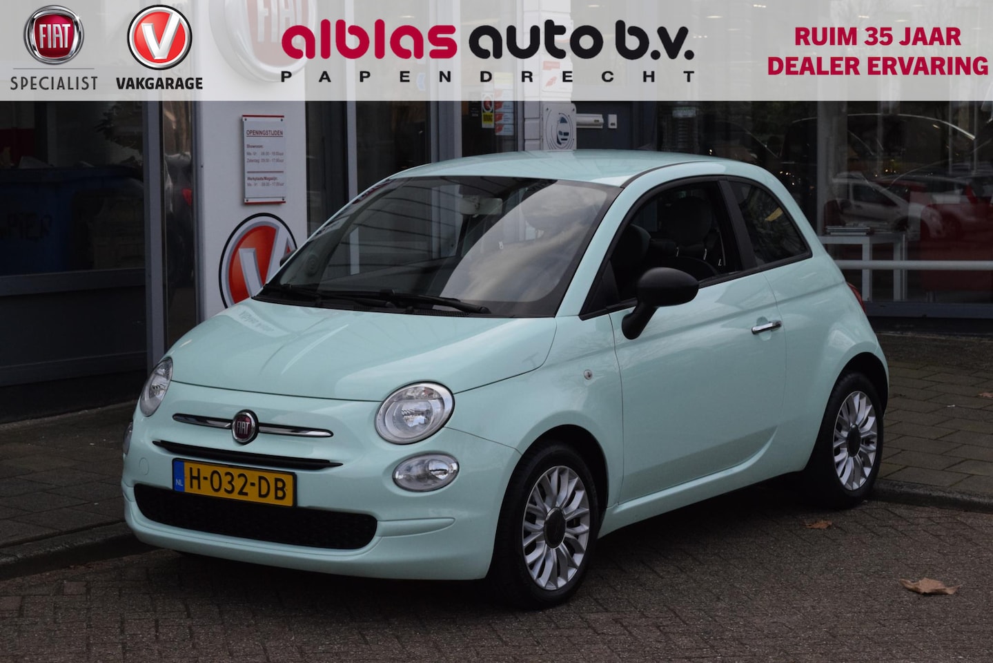 Fiat 500 - 0.9 TwinAir Turbo Young|15"|Cruise|Nav - AutoWereld.nl