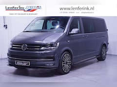 Volkswagen Transporter - 2.0 TDI 150 pk DSG Aut. Dubbel Cabine Leder Zwart 2x Schuifdeur, Navi, LED Koplampen, 5-Zi