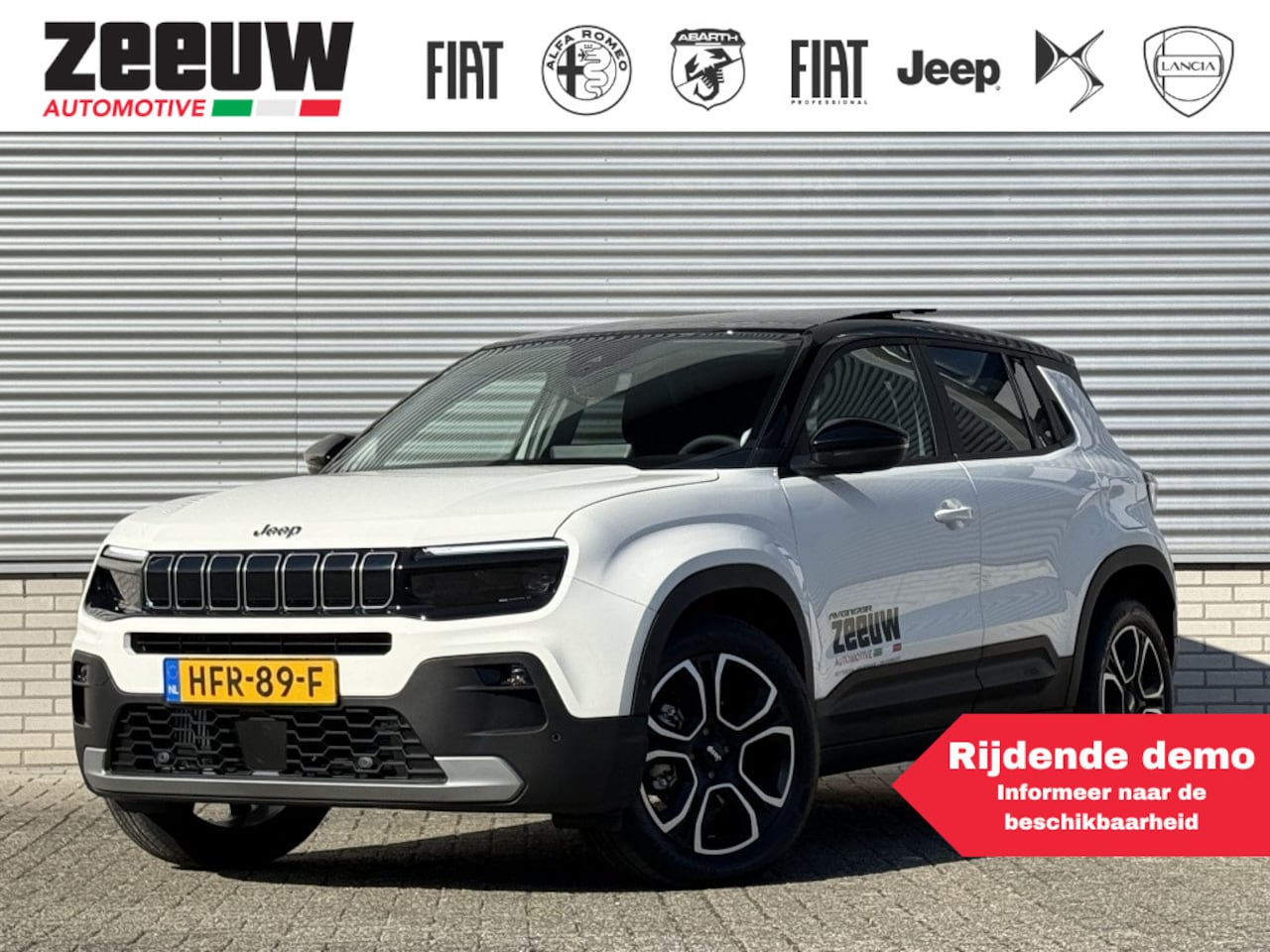 Jeep Avenger - 1.2 e-Hybrid Summit | Leder | Winter | JBL | Navi | Pano - AutoWereld.nl