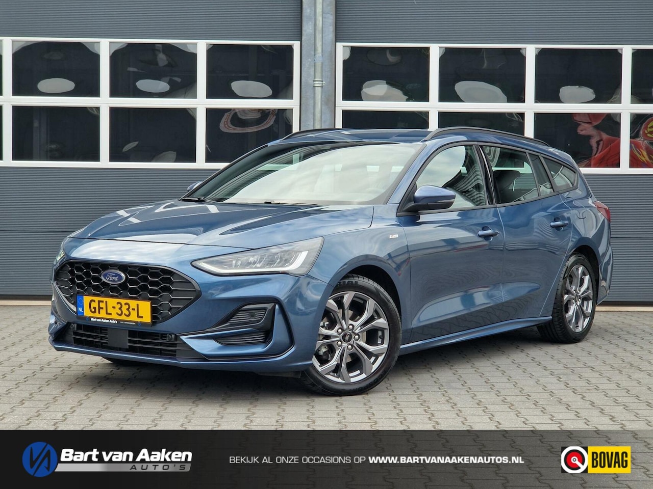 Ford Focus Wagon - 1.0 Hybrid ST Line 125pk Automaat SYNC-4 Camera - AutoWereld.nl