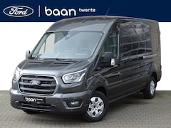 Ford Transit - 350 L3H2 2.0 TDCI 165pk Limited | Full Options | Dubbele Schuifdeur | Bijrijdersbank | 360