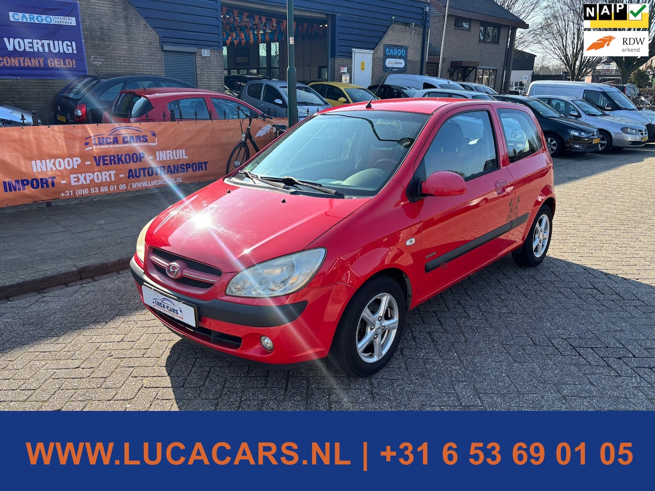 Hyundai Getz - 1.4i First Edition NIEUWE APK! AIRCO! - AutoWereld.nl