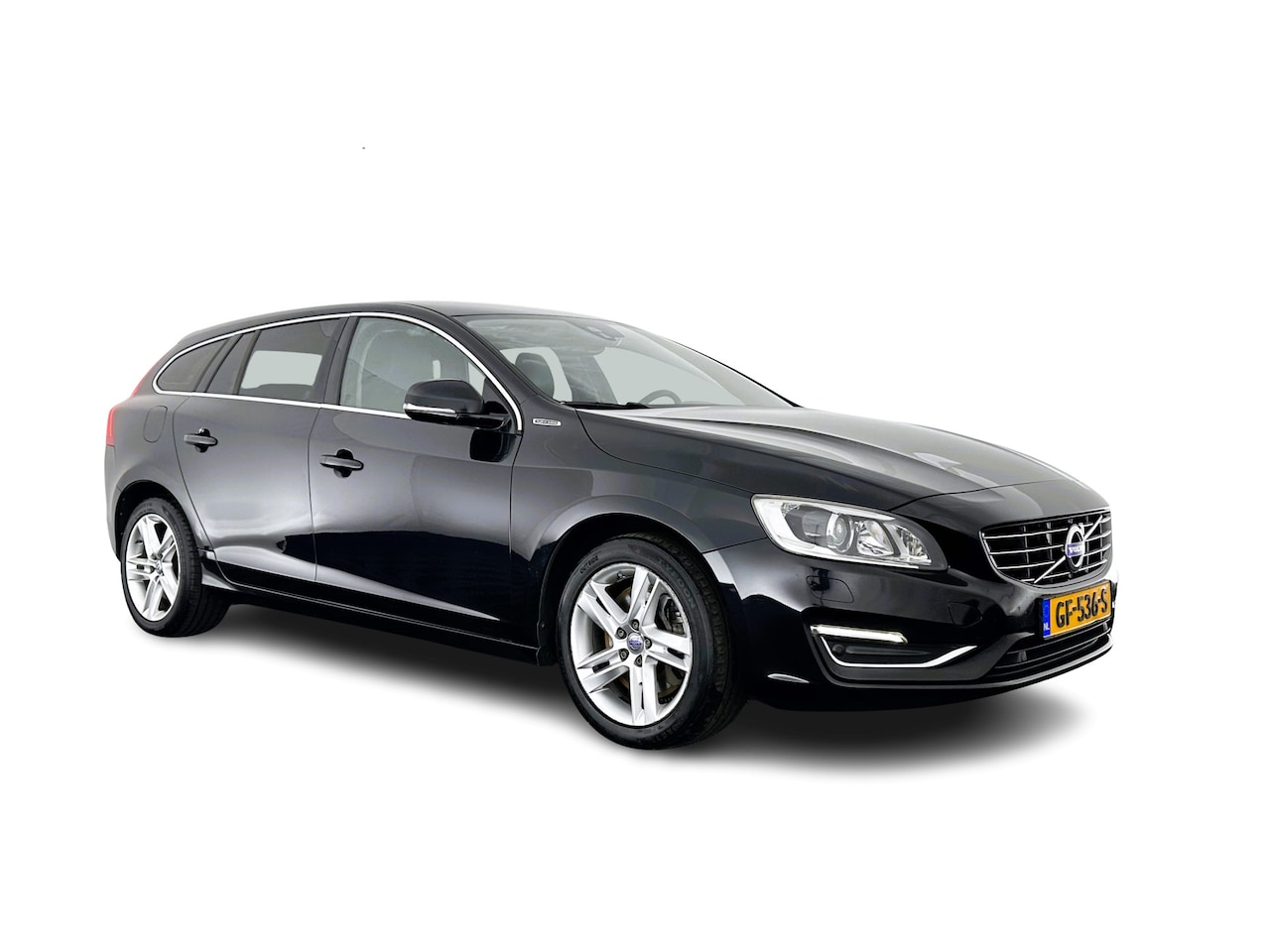 Volvo V60 - 2.4 D6 AWD Plug-In Hybrid Summum Aut. *XENON | FULL-LEATHER | NAVI-FULLMAP | MEMORY-PACK | - AutoWereld.nl