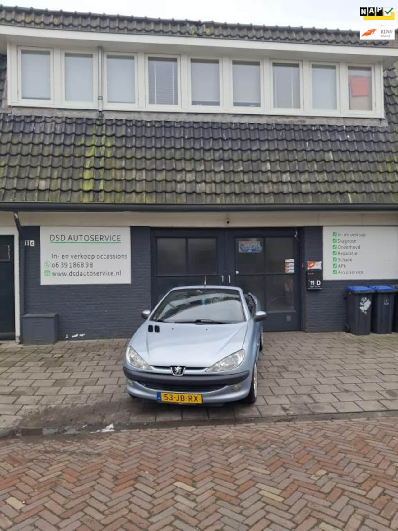 Peugeot 206 CC - 1.6-16V nw apk bij aflevering - AutoWereld.nl