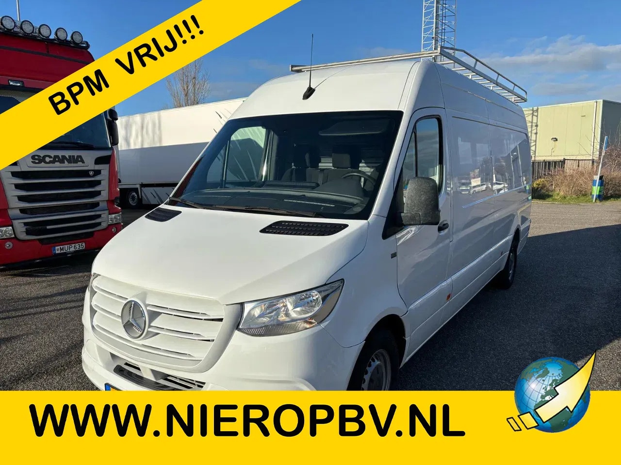 Mercedes-Benz Sprinter - 316CDI L3H2 Airco Navi Cruisecontrol Trekhaak Camera - AutoWereld.nl