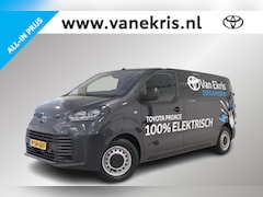 Toyota ProAce Electric Worker - Challenger Extra Range 75 kWh, Apple Carplay & Android Auto, Lat om lat, Laadvloer betonpl