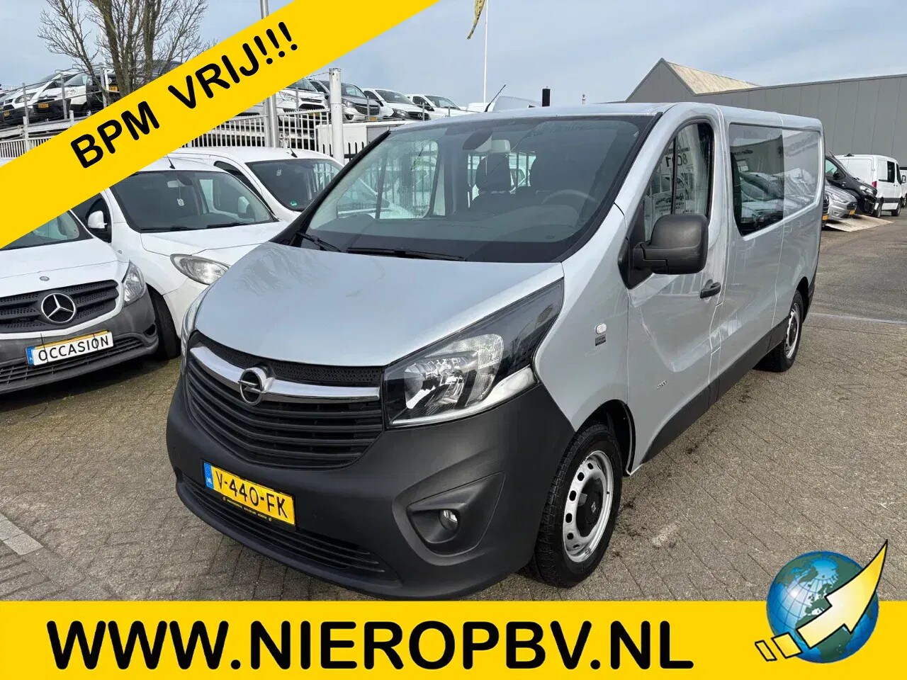 Opel Vivaro - 1.6CDTI L2H1 Dubbelcabine Airco Navi Cruisecontrol Trekhaak - AutoWereld.nl