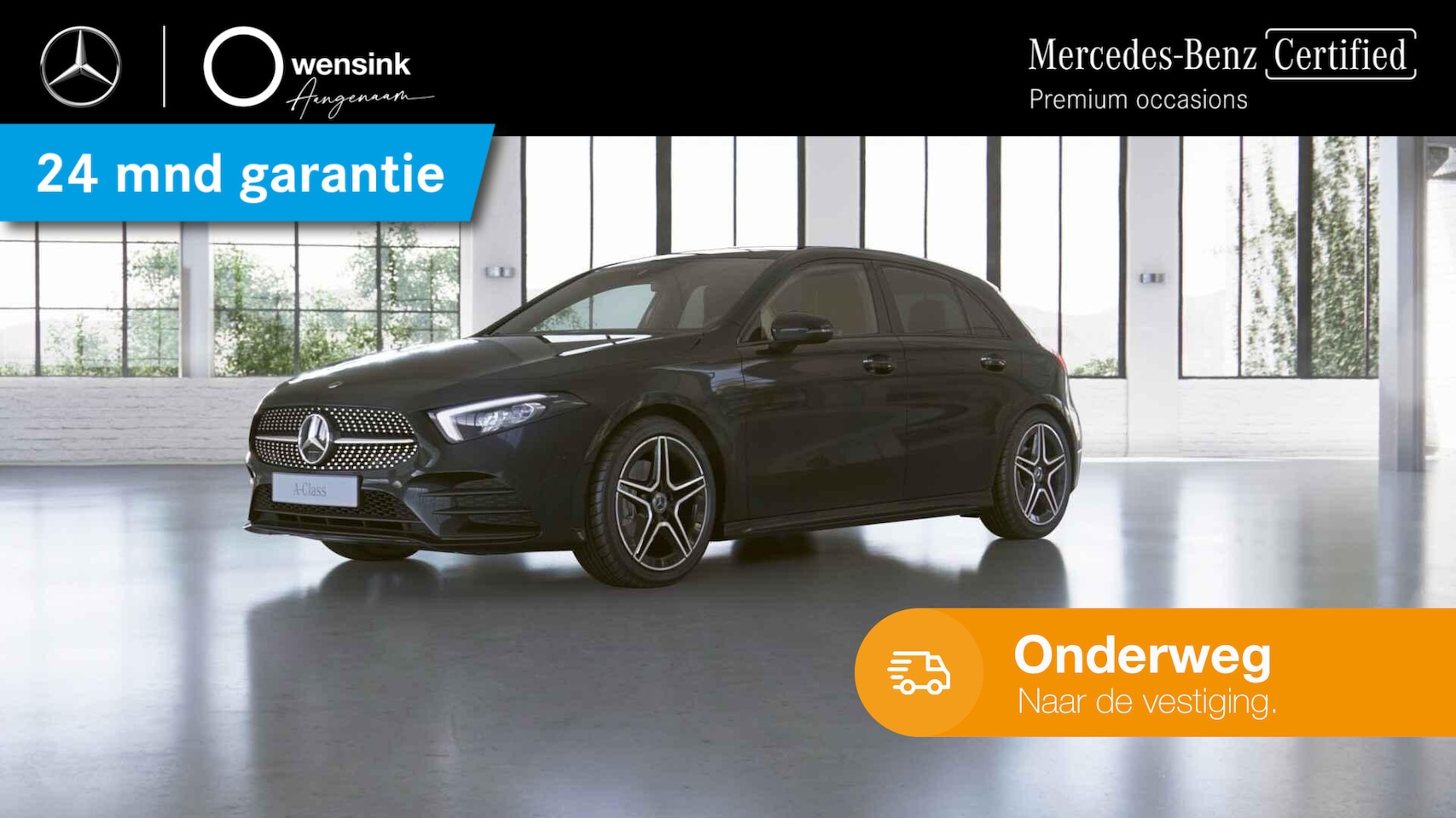 Mercedes-Benz A-klasse - 180 Business Solution AMG Night Upgrade | Panoramadak | Widescreen | Stoelverwarming | Ach - AutoWereld.nl