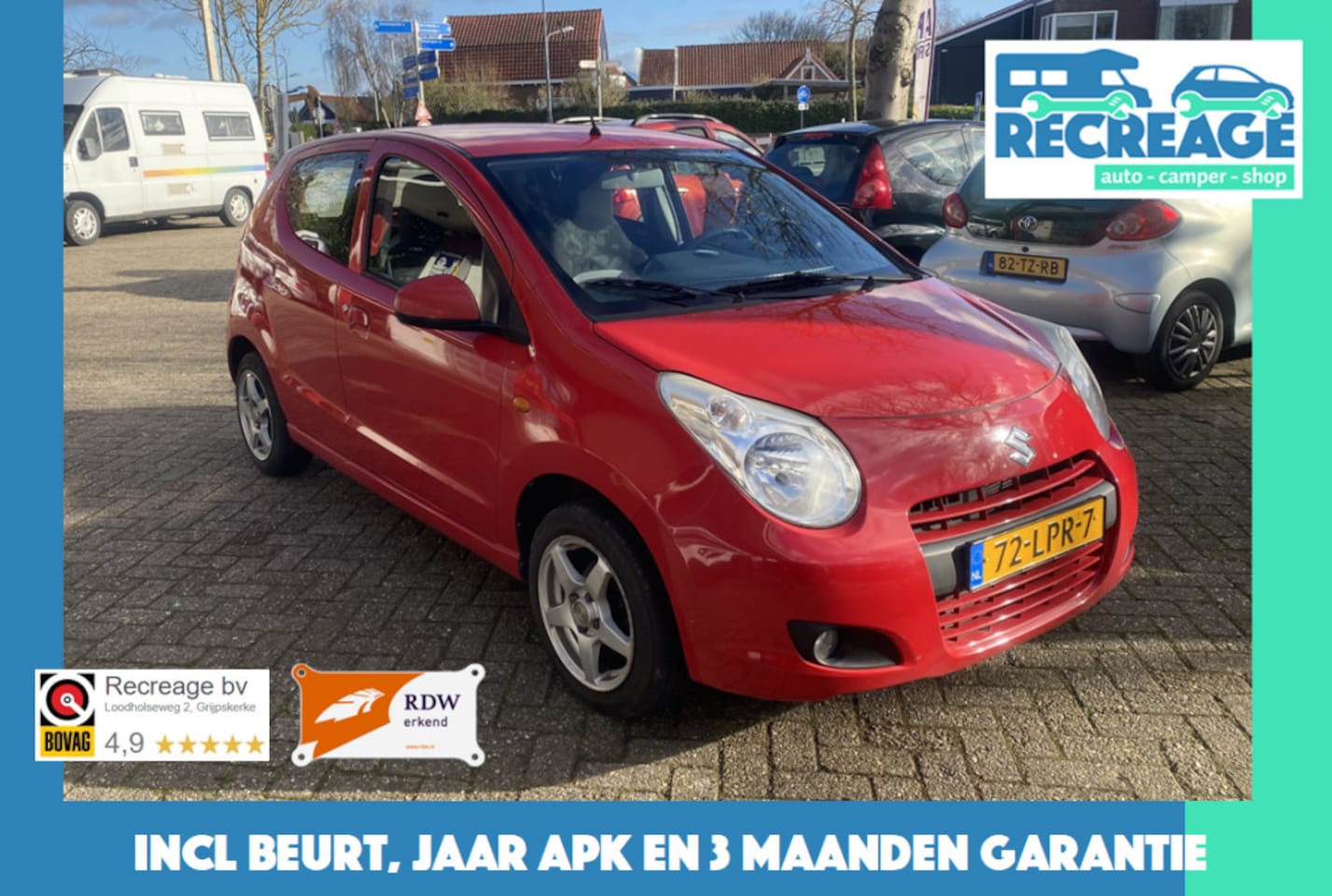 Suzuki Alto - 1.0 Exclusive | airco, carplay, 3m gar., APK en beurt - AutoWereld.nl