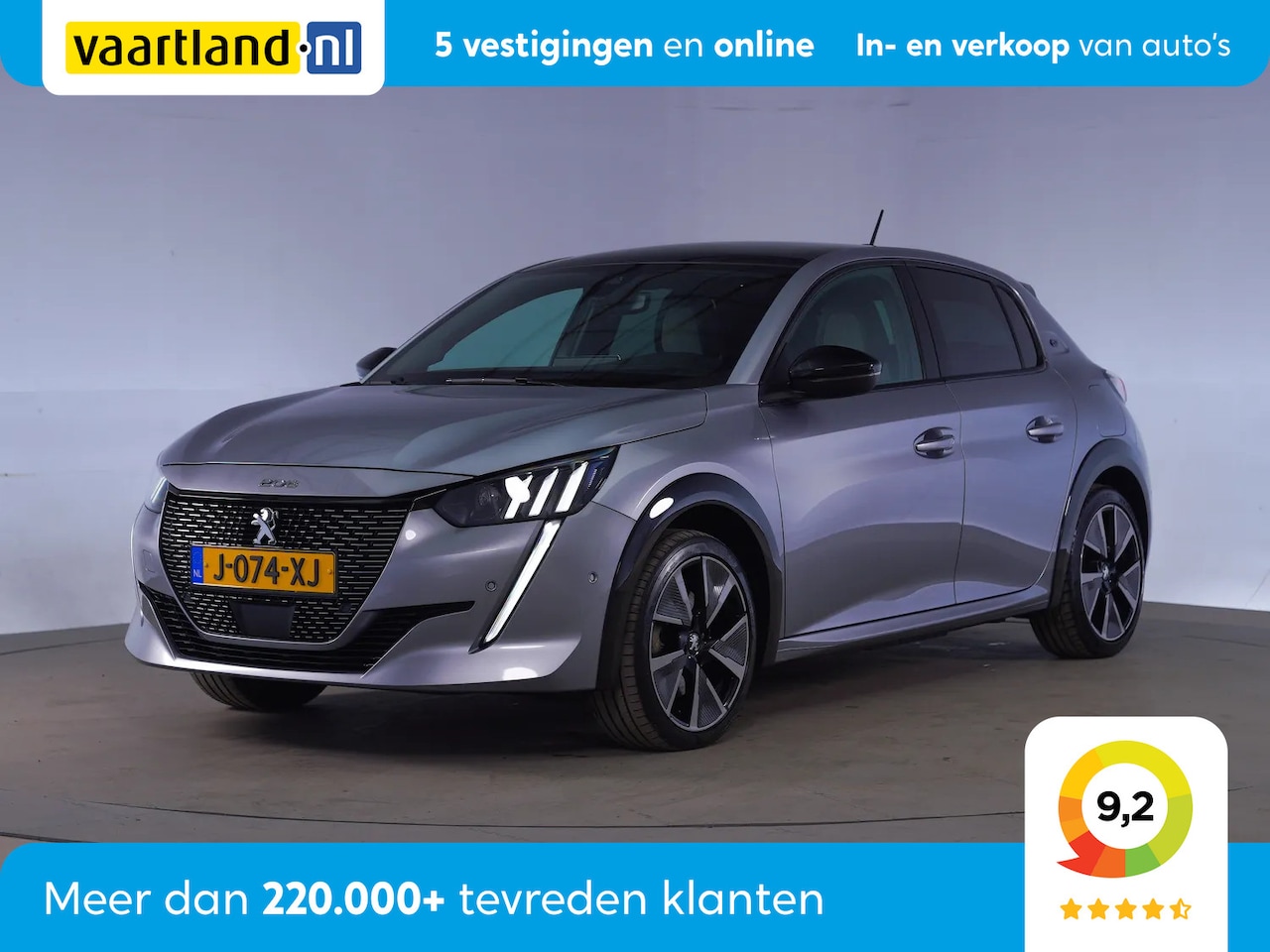 Peugeot e-208 - EV 50kWh GT [ Panorama LED Navi Camera ] - AutoWereld.nl