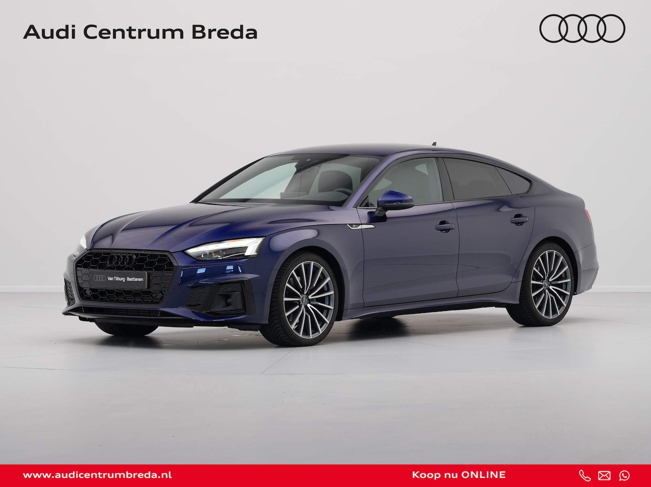 Audi A5 Sportback - 35 150pk TFSI S Line edition Competition Navigatie Pdc Clima Cruise 48 - AutoWereld.nl