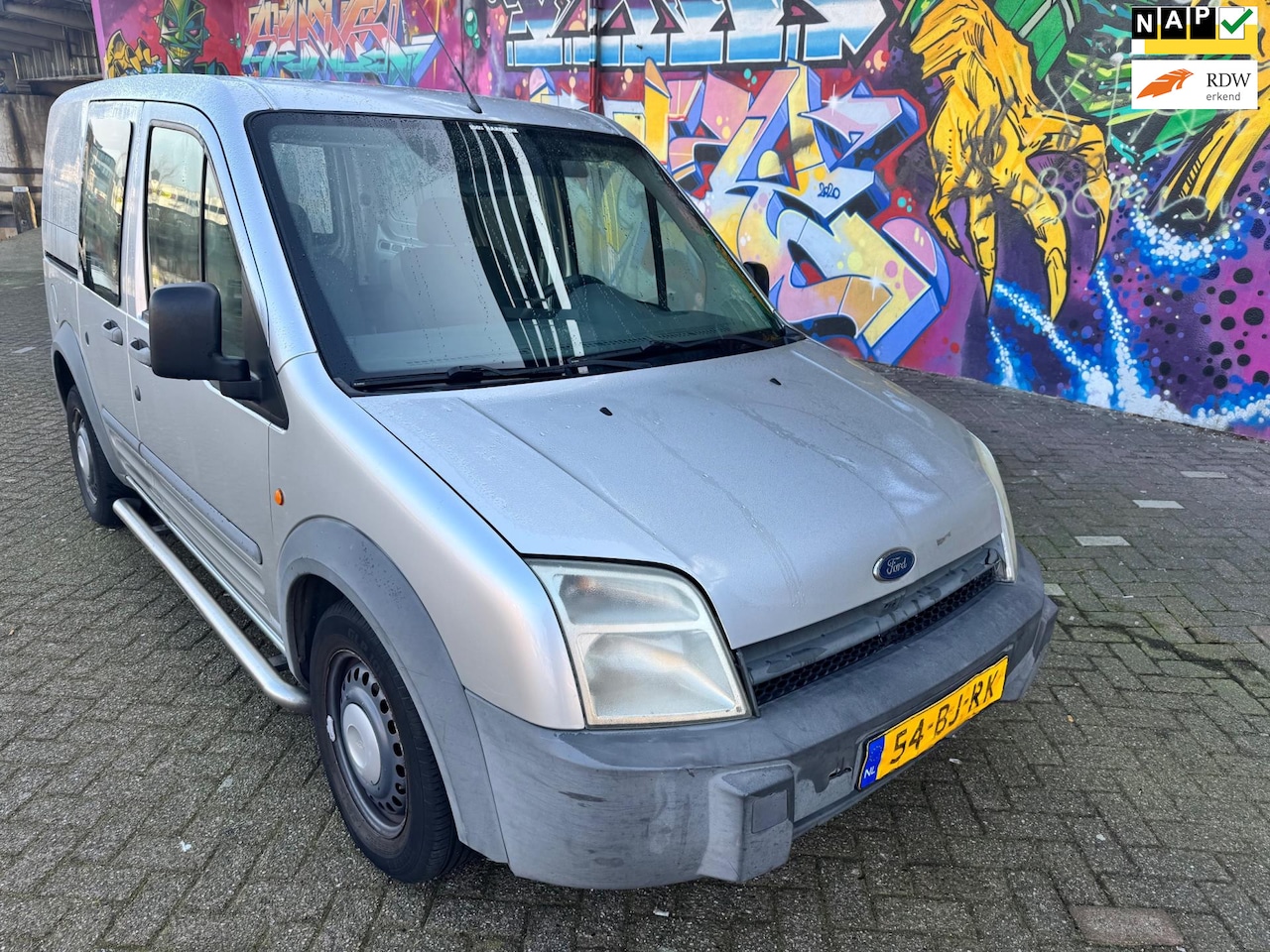 Ford Transit Connect - T200S 1.8 TDCi Celebration lage km stand 178.dkm n.a.p schuifdeur apk juli 2025 rijd goed - AutoWereld.nl