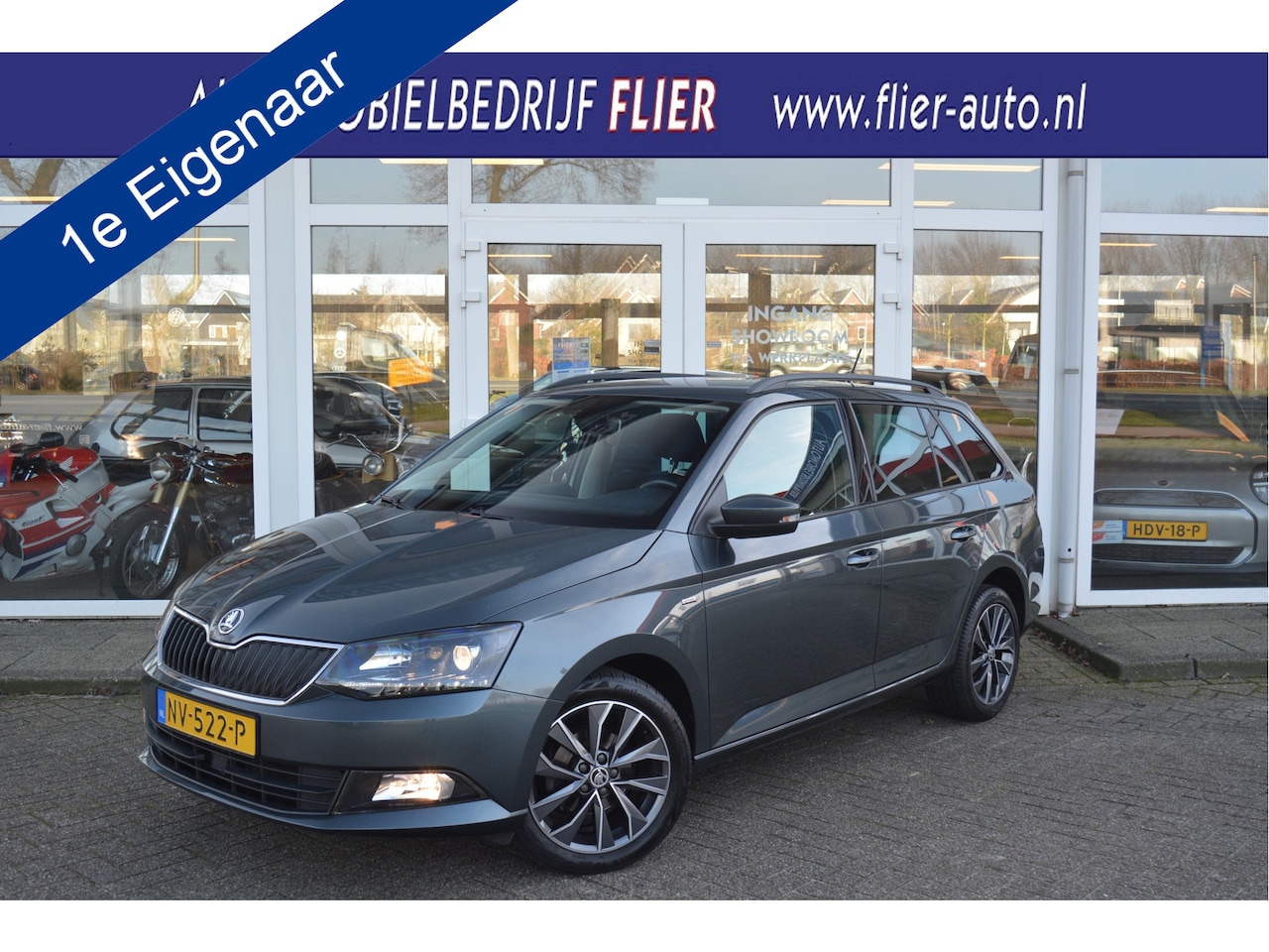 Skoda Fabia Combi - 1.2 90PK TSI Drive | Navi | Clima | Cruise | Trekhaak | PDC | Orig. NL | NAP | - AutoWereld.nl