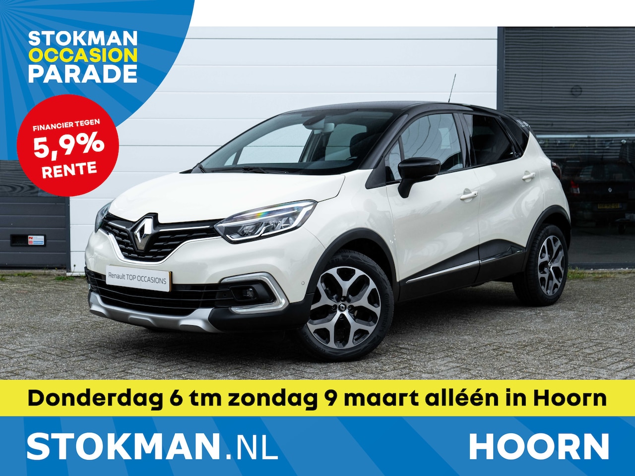 Renault Captur - 0.9 TCe Intens | Pack Easy | ECC | Camera achter | 17" wielen | LED verlichting | incl. Bo - AutoWereld.nl