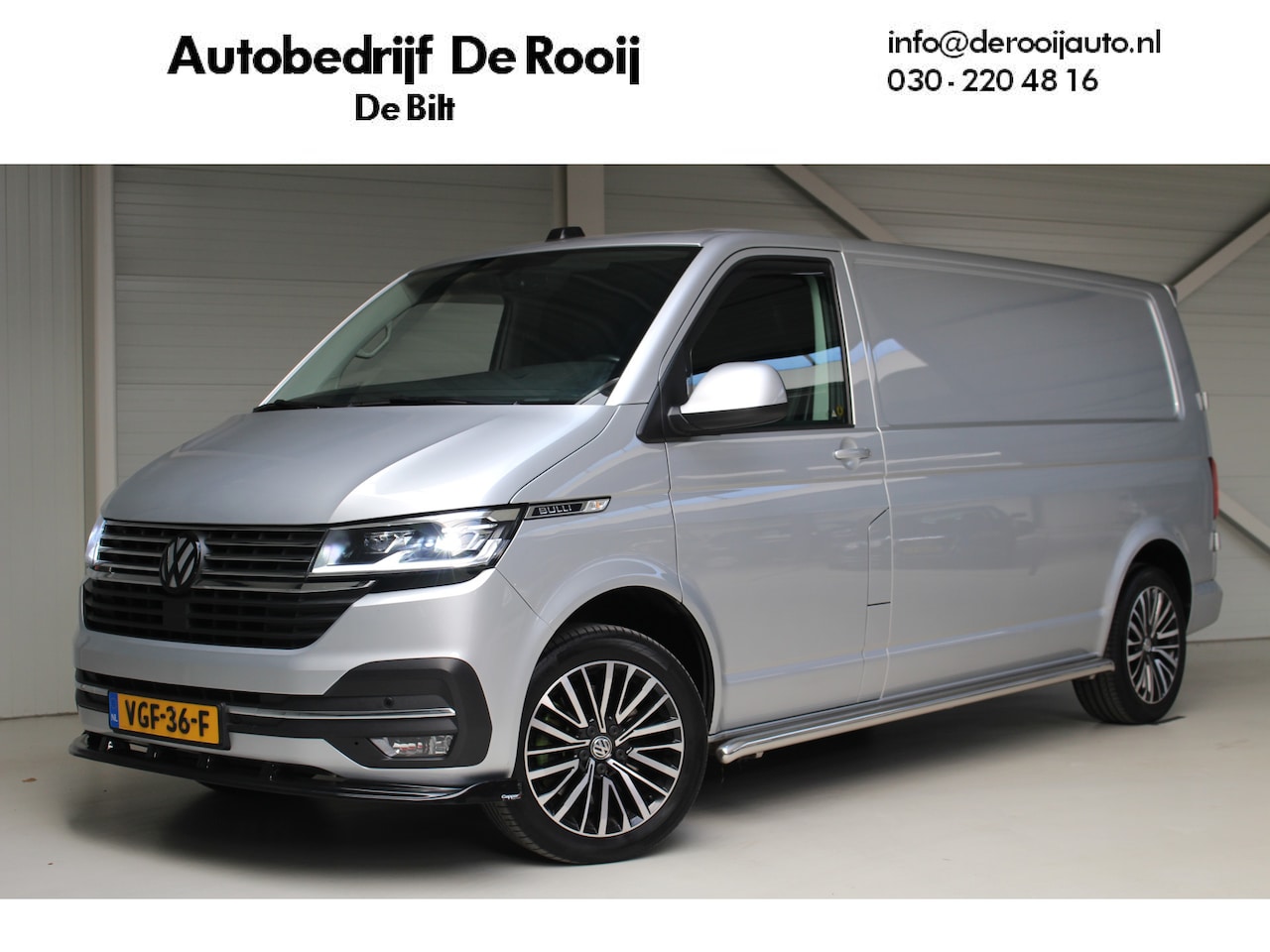 Volkswagen Transporter - 2.0 TDI L2 28 4Motion Bulli DSG Leder | Navigatie | 18" velgen | Sidebars | Camera ex. Btw - AutoWereld.nl