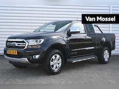 Ford Ranger - 2.0 EcoBlue Limited Super Cab Automaat | Winterpack | Navigatie | Achteruitrijcamera | Tre