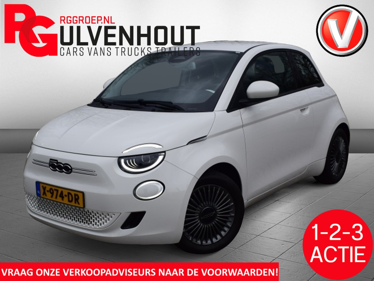 Fiat 500e - Icon 42 kWh NAVI | CLIMA | STOELVERW. | CAMERA | RIJKLAARPRIJS I - AutoWereld.nl