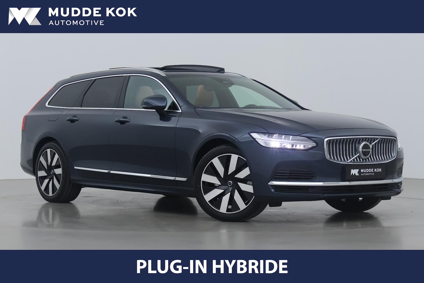 Volvo V90 - T8 Plug-in hybrid Ultra Bright | Long Range | Massage+Ventilatie | 360° Camera | Head-Up | - AutoWereld.nl