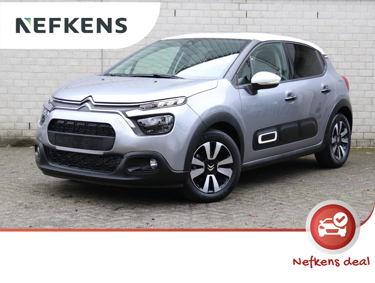 Citroën C3 - 110pk Feel Edition | Climate | Navigatie | Parkeerhulp | CarPlay | 16" LMV | P.Glass - AutoWereld.nl