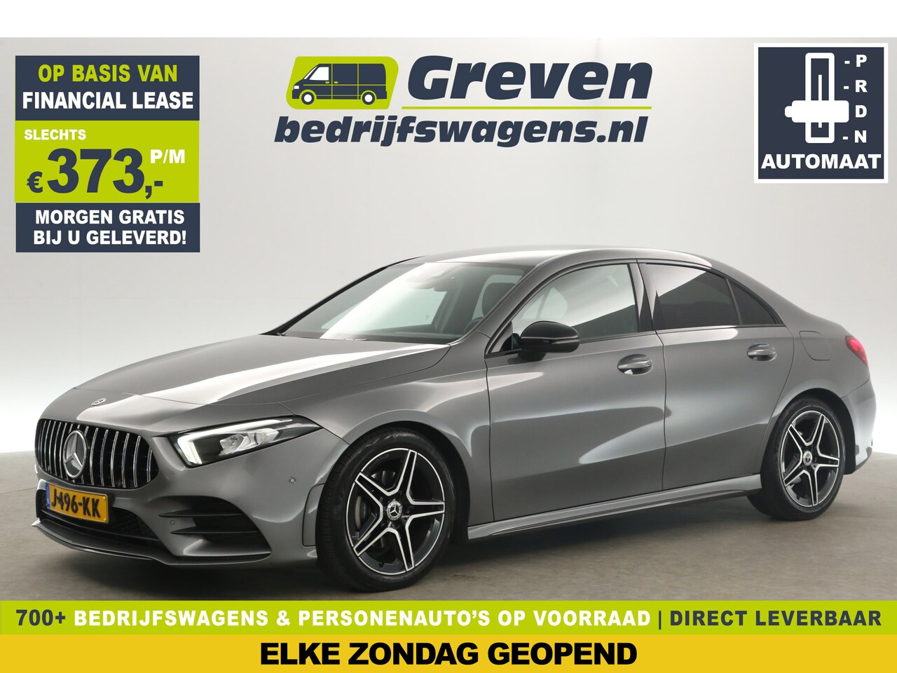 Mercedes-Benz A-klasse - 180 AMG Sfeerverl. LED Clima Camera Cruise Virtual Navi 18"LMV Parkeersensoren - AutoWereld.nl