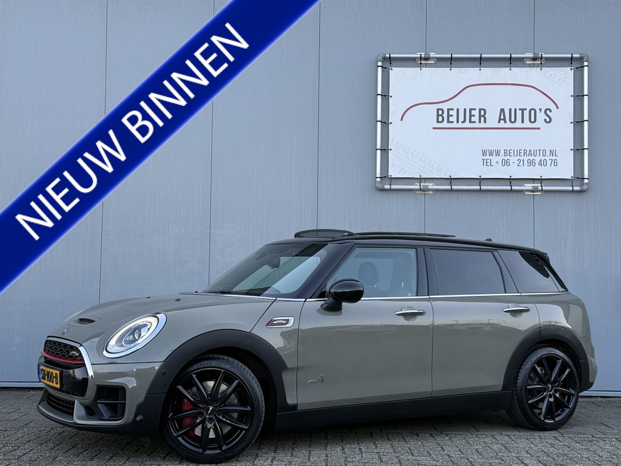 MINI Clubman - Mini 2.0 John Cooper Works ALL4 Automaat Schuifdak. - AutoWereld.nl