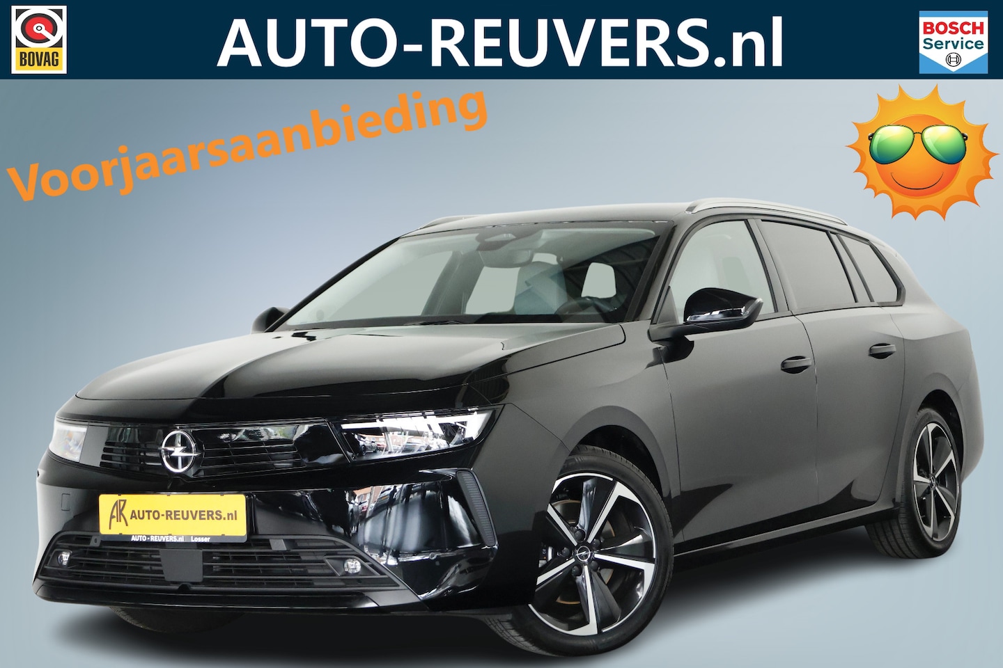 Opel Astra Sports Tourer - 1.2 Turbo Elegance / LED / ACC / Navi / Cam / CarPlay / Trekhaak - AutoWereld.nl