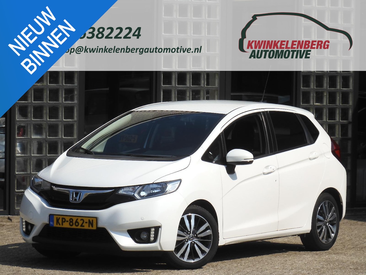 Honda Jazz - 1.3 ELEGANCE/ CAMERA/ PDC V+A/ KEYLESS/ TREKHAAK - AutoWereld.nl